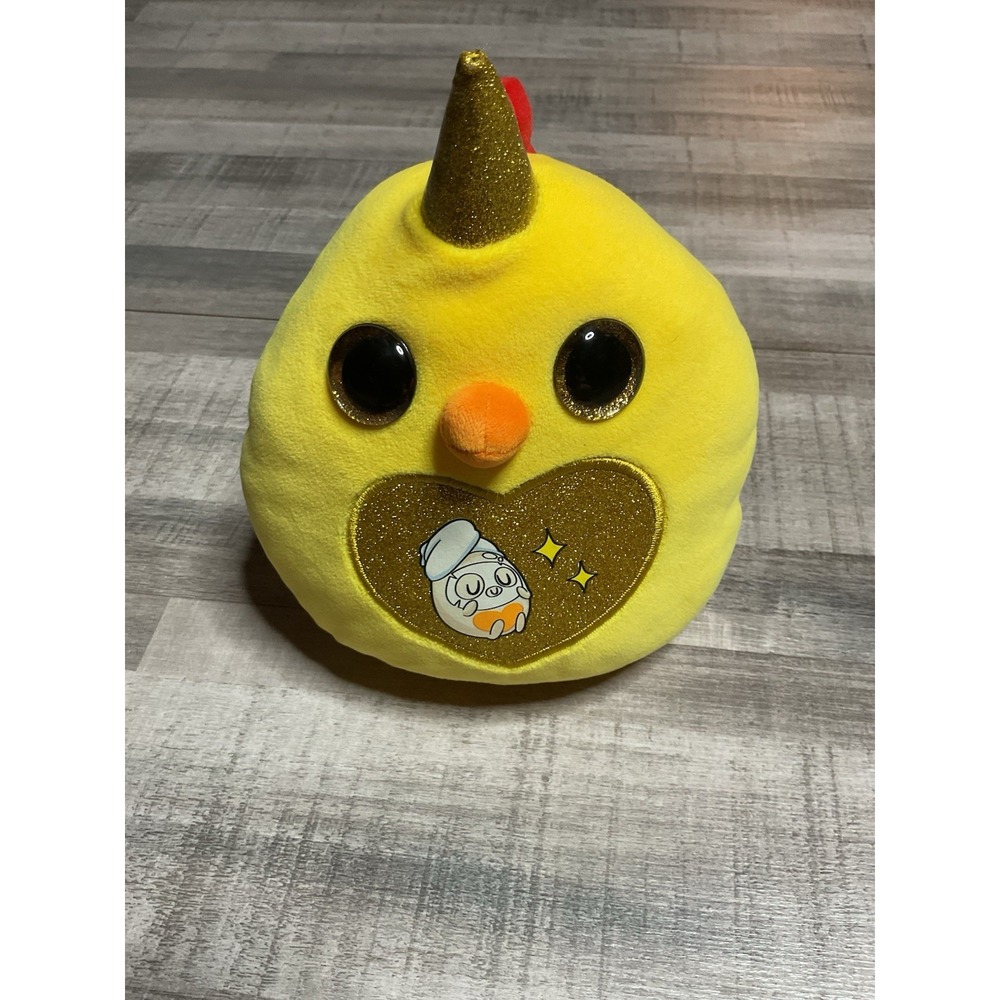 ZURU Chick Chicken 8" Plush Stuffed Animal ZURU Glitter‎ Wings